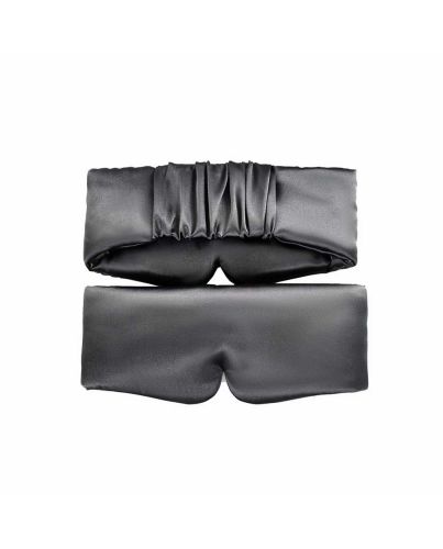 Beldura Satin Schlafmaske - Anthrazit