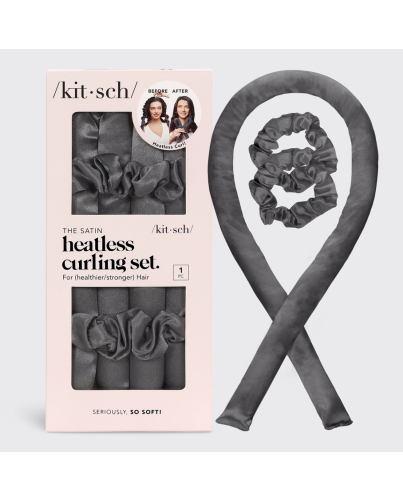 KITSCH Heatless Curling Set Anthrazit
