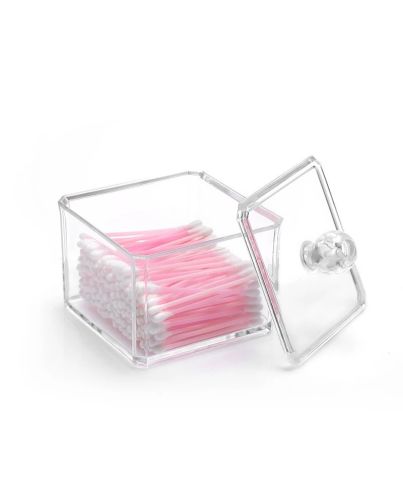 Ob für Wattestäbchen und Wattepads oder für Schmuck und Make-Up, die Beauty Aufbewahrungsbox bringt im Nu Ordnung ins Bad oder die Beauty Ecke. 