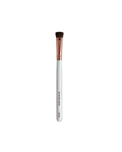 Der VANESSABEAUTY Under Eyebrush besteht aus Pferdehaaren und ermöglicht das Anbringen von Lidschatten au der unteren Augenpartie.