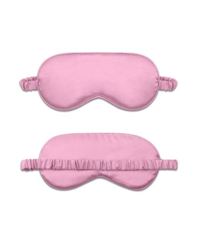 Die weiche und atmungsaktive Satin-Schlafmaske mit einem angenehmen Baumwollfutter ist sehr angenehm zu tragen.