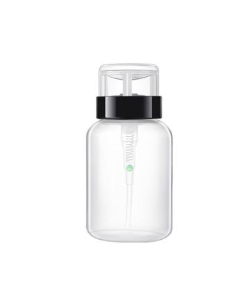 Praktischer Pumpspender für Cleaner, Nagellackentferner und anderen Flüssigkeiten. Der Dispenser erlaubt genaues Dosieren und macht den Beautyalltag einfacher.