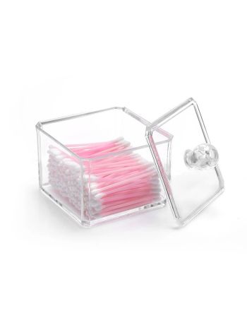 Ob für Wattestäbchen und Wattepads oder für Schmuck und Make-Up, die Beauty Aufbewahrungsbox bringt im Nu Ordnung ins Bad oder die Beauty Ecke. 
