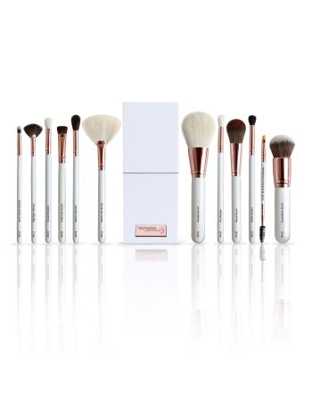VANESSAbeauty Pinselset mit 12 hochwerrigen Pinseln für den alltäglichen Make-Up Gebraucht