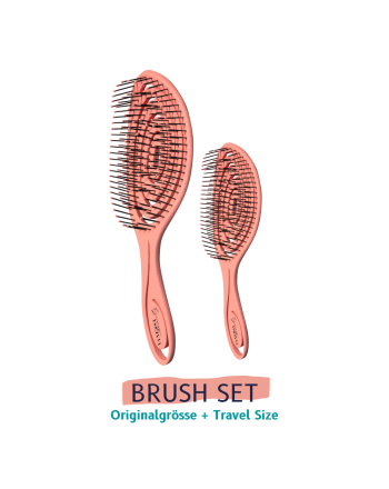 VANESSAbeauty Detangle Straw Brush SET