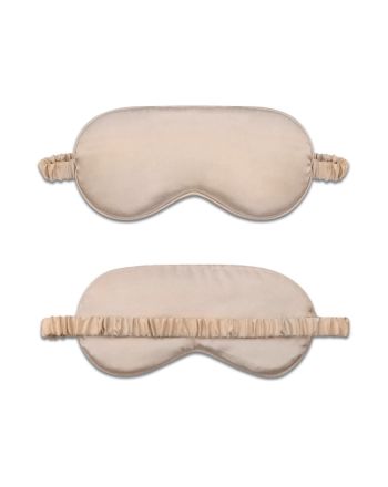 Die weiche und atmungsaktive Satin-Schlafmaske mit einem angenehmen Baumwollfutter ist sehr angenehm zu tragen.