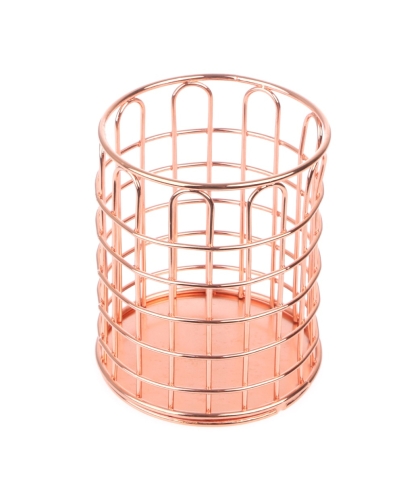 Praktischer Pinsel Organizer in wunderschönem Roségold Design aus unserer #rosegoldcollection!
