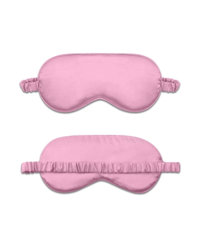 Die weiche und atmungsaktive Satin-Schlafmaske mit einem angenehmen Baumwollfutter ist sehr angenehm zu tragen.