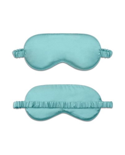 Die weiche und atmungsaktive Satin-Schlafmaske mit einem angenehmen Baumwollfutter ist sehr angenehm zu tragen.