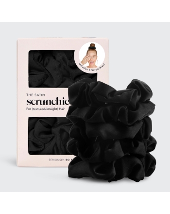 Kitsch Satin Scrunchie – für lockiges & strukturiertes Haar 5-Set