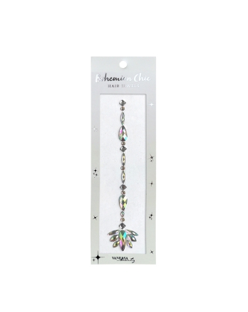 Werde zum Showstopper jeder Party! Mit den selbstklebenden Trend Hair Jewels rockst du garantiert jeden Look!
