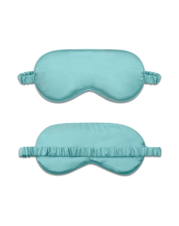Die weiche und atmungsaktive Satin-Schlafmaske mit einem angenehmen Baumwollfutter ist sehr angenehm zu tragen.