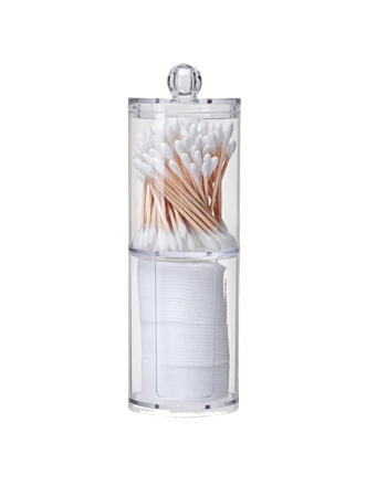 Cotton Pad Organizer clear