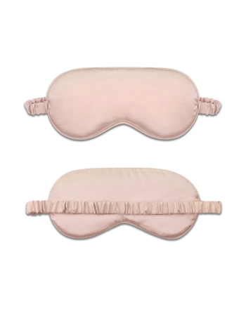 Die weiche und atmungsaktive Satin-Schlafmaske mit einem angenehmen Baumwollfutter ist sehr angenehm zu tragen.
