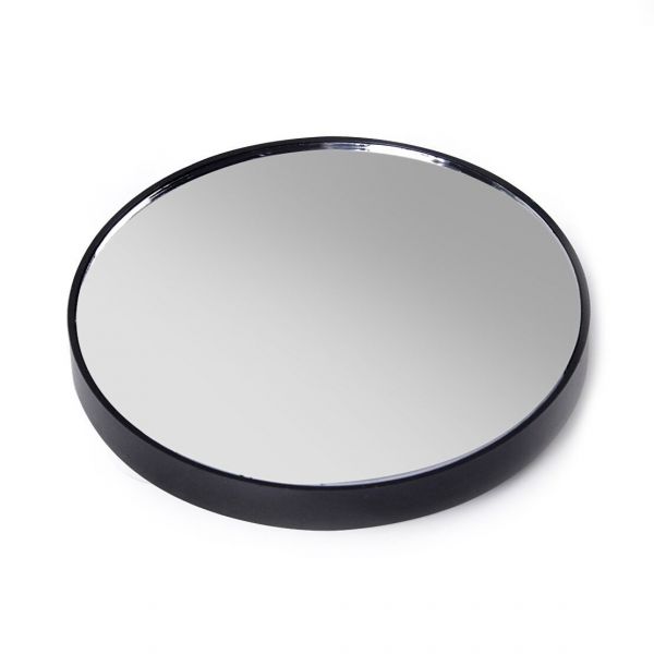 Dieser Spiegel ist ideal für das Auftragen von Make-up, das Einsetzen von Kontaktlinsen oder Augenbrauenzupfen.