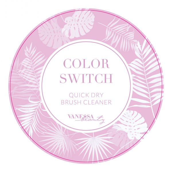 Der Vanessa Beauty Dry Brush Color Switch Sponge ist ein trockener Make-Up Pinsel-Reinigungsschwamm, der im Nu Puderpigmente von Make-Up Borsten entfernt, so dass zwischen Farbtönen innert wenigen Sekunden.