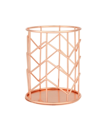 Praktischer Pinsel Organizer in wunderschönem Roségold Design aus unserer #rosegoldcollection!

